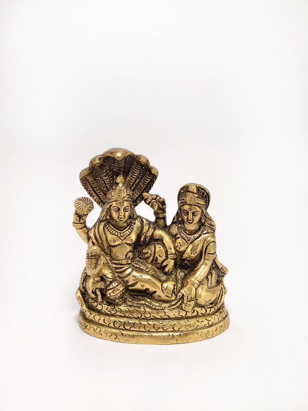 Brass Narayana /Vishnu Laxmi