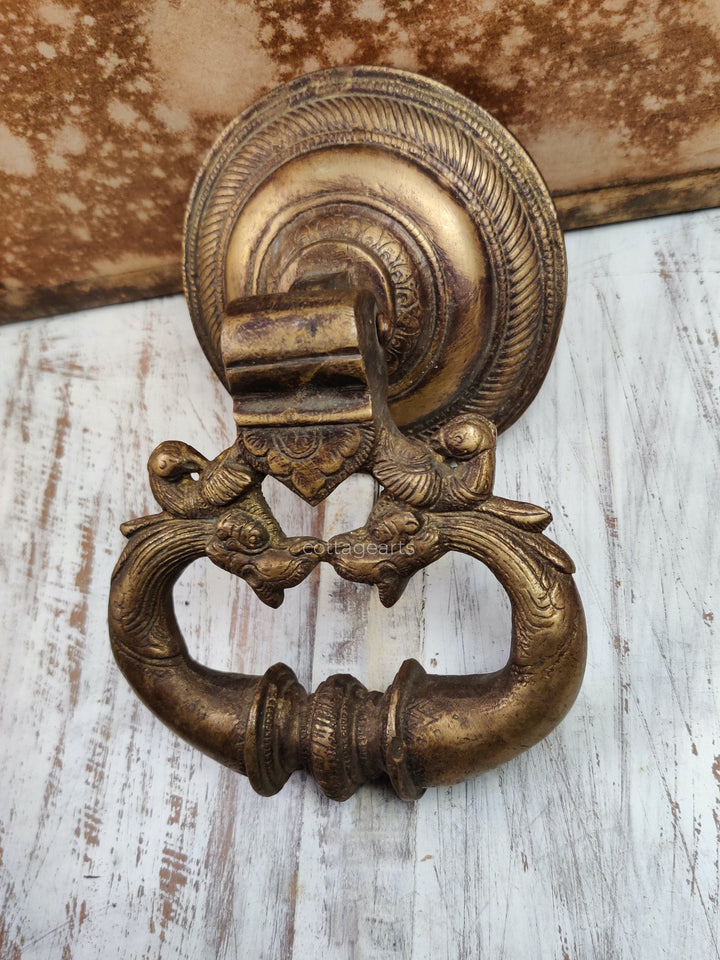 Brass Yali Door Knocker