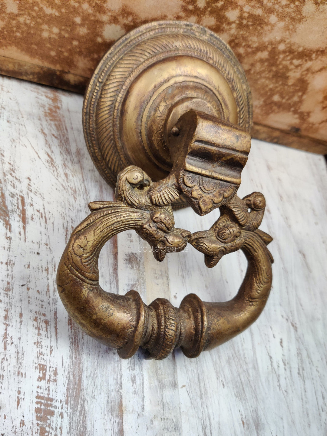 Brass Yali Door Knocker