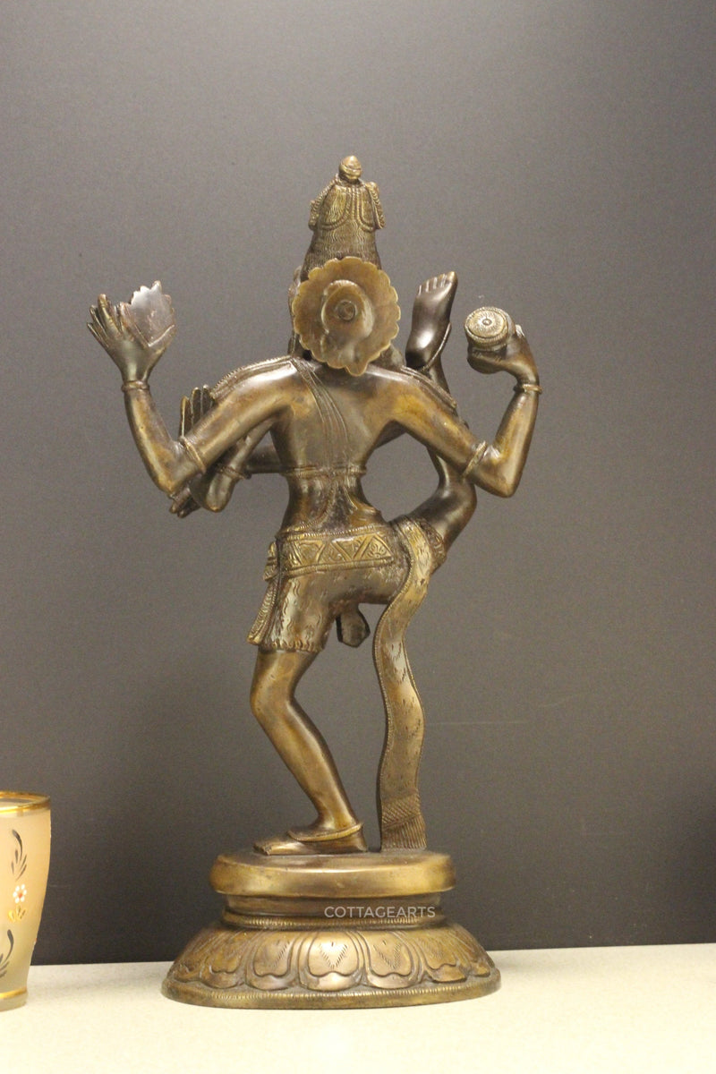 Brass Shiva Tandav 12"