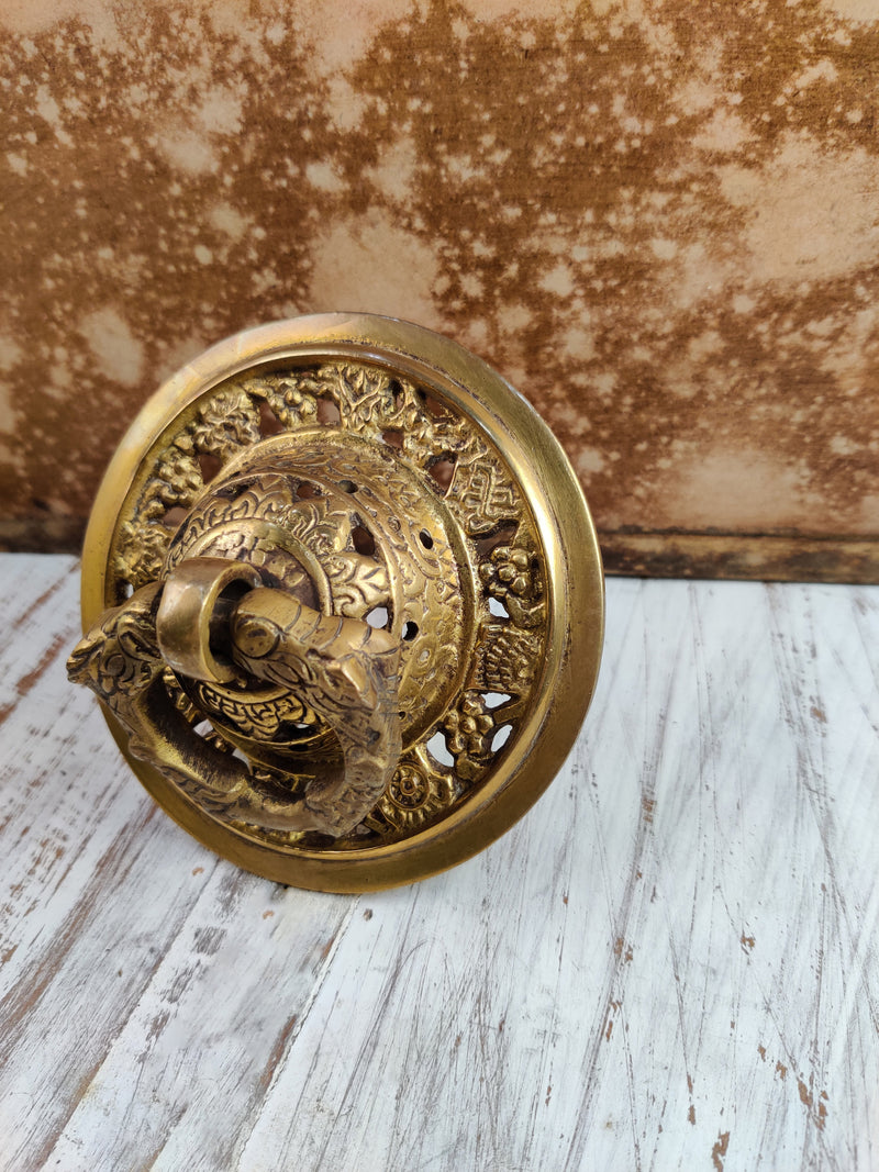 Brass Tibetan Door Knocker