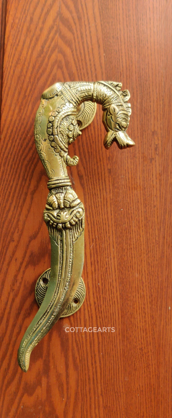 Brass Dragon Door Handle