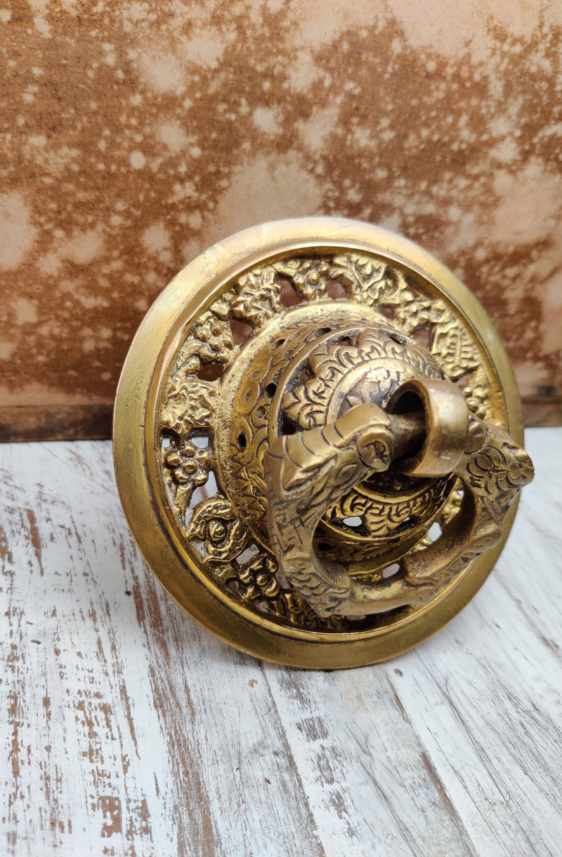 Brass Tibetan Door Knocker